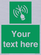 SL7284: Custom sign safe condition Emergency position beacon