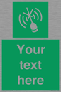 SL7284: Custom sign safe condition Emergency position beacon