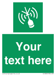 SL7284: Custom sign safe condition Emergency position beacon