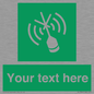 SL7284: Custom sign safe condition Emergency position beacon