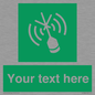 SL7284: Custom sign safe condition Emergency position beacon