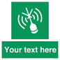 SL7284: Custom sign safe condition Emergency position beacon