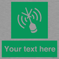 SL7284: Custom sign safe condition Emergency position beacon