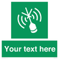 SL7284: Custom sign safe condition Emergency position beacon