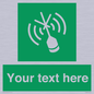 SL7284: Custom sign safe condition Emergency position beacon