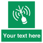 SL7284: Custom sign safe condition Emergency position beacon