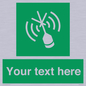 SL7284: Custom sign safe condition Emergency position beacon