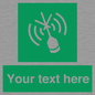 SL7284: Custom sign safe condition Emergency position beacon