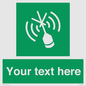 SL7284: Custom sign safe condition Emergency position beacon