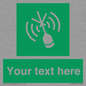 SL7284: Custom sign safe condition Emergency position beacon