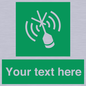 SL7284: Custom sign safe condition Emergency position beacon
