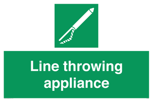 SL7292: Line throwing appliance