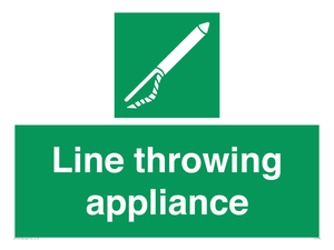 SL7292: Line throwing appliance