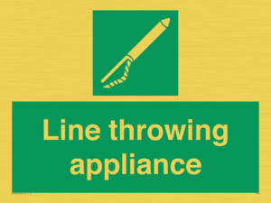 SL7292: Line throwing appliance