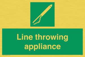 SL7292: Line throwing appliance