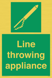 SL7292: Line throwing appliance