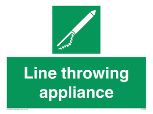 SL7292: Line throwing appliance