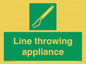 SL7292: Line throwing appliance
