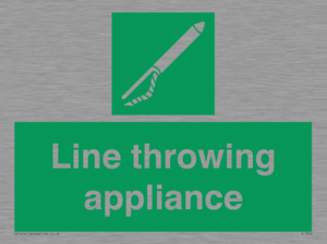 SL7292: Line throwing appliance