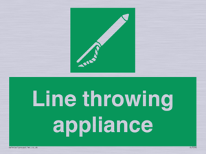 SL7292: Line throwing appliance
