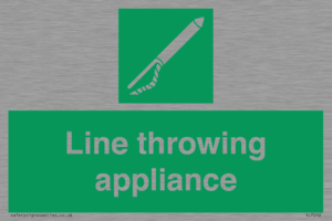SL7292: Line throwing appliance