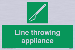 SL7292: Line throwing appliance