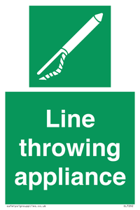 SL7292: Line throwing appliance