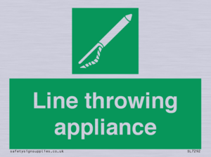 SL7292: Line throwing appliance