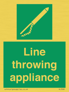 SL7292: Line throwing appliance