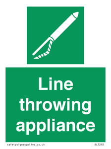SL7292: Line throwing appliance