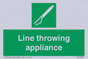 SL7292: Line throwing appliance