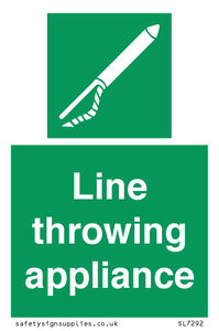 SL7292: Line throwing appliance