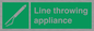 SL7292: Line throwing appliance