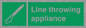 SL7292: Line throwing appliance