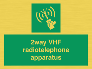 SL7293: 2way VHF radiotelephone apparatus