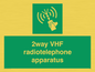 SL7293: 2way VHF radiotelephone apparatus