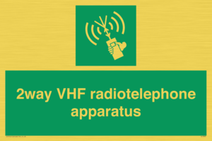 SL7293: 2way VHF radiotelephone apparatus