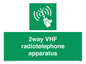 SL7293: 2way VHF radiotelephone apparatus
