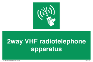 SL7293: 2way VHF radiotelephone apparatus