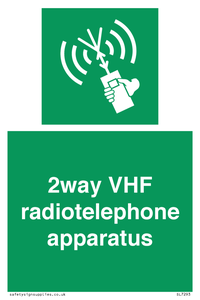 SL7293: 2way VHF radiotelephone apparatus