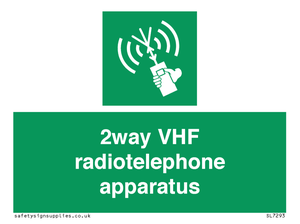 SL7293: 2way VHF radiotelephone apparatus