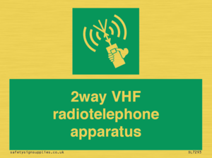 SL7293: 2way VHF radiotelephone apparatus