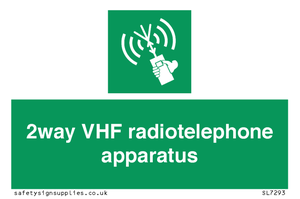 SL7293: 2way VHF radiotelephone apparatus