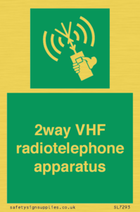 SL7293: 2way VHF radiotelephone apparatus