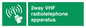 SL7293: 2way VHF radiotelephone apparatus