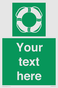 SL7303: Custom Safe Condition Water life saving equipment