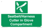 SL7860: Seatbelt/Harness Cutter in Glove Compartment