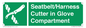 SL7860: Seatbelt/Harness Cutter in Glove Compartment