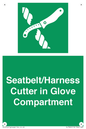 SL7860: Seatbelt/Harness Cutter in Glove Compartment