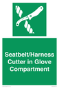 SL7860: Seatbelt/Harness Cutter in Glove Compartment